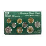 Poland, the Republic since 1989, set of NBP circulation coins after denomination 1990-1994