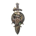 Poland, Second Republic, Badge, 14th Infantry Division (1st Greater Poland Rifle Division) Gontarczyk