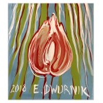 Edward DWURNIK (1943-2018) Tulipán 2018