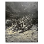 Gustave DORÈ (1832-1883) Jesus calms the storm at sea.