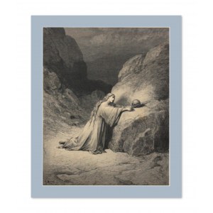 Gustave DORÈ (1832-1883) Bekehrung der heiligen Magdalena.