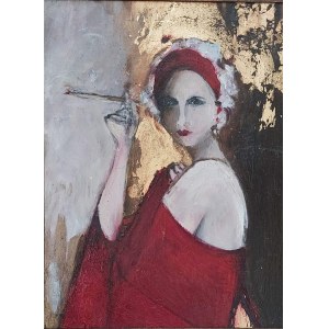 Kinga Lapot-Dzierwa, Smoking Cigarette, 2023