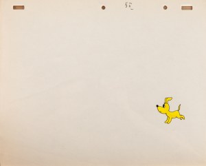 Karol BARANIECKI (1911-1086), Piesek - Folia animacyjna do bajki Zaczarowany ołówek, lata 1960-te - zestaw 5 prac