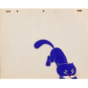 Julitta KARWOWSKA-WNUCZAK (b. 1935), Bonifacy Cat - Animation film for the cartoon The Adventures of Filemon the Cat, 1970s - set of 5 works