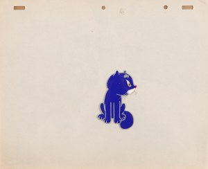 Julitta KARWOWSKA-WNUCZAK (ur. 1935), Kot Bonifacy - Folia animacyjna do bajki Przygody Kota Filemona, lata 1970-te