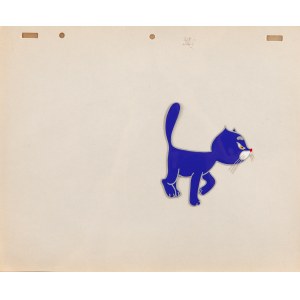 Julitta KARWOWSKA-WNUCZAK (b. 1935), Bonifacy Cat - Animation film for the cartoon The Adventures of Filemon the Cat, 1970s