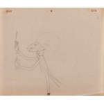 Artist unspecified, Polish (20th century), Conductor - preparatory drawing for unspecified animation - set of 3 works