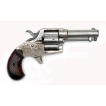 Revolver Colt Cloverleaf (čtyřlístek), niklovaný