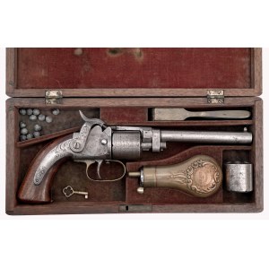 Perkusní revolver v kazetě Massachusetts Arms Co. Maynard