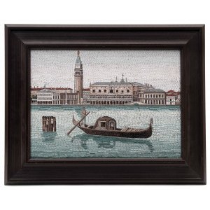 Pohled na Dóžecí palác v Benátkách
