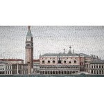Pohled na Dóžecí palác v Benátkách