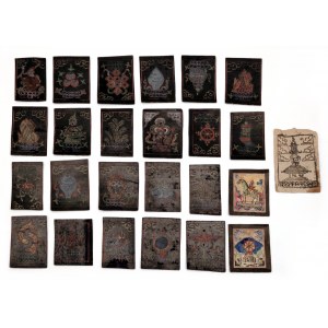 24 cakli (tibetských iniciačních karet)