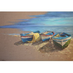 Magdalena Kępka, Boats in Mija Costa, 2018