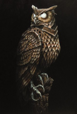 Emil Goś, Eagle Owl, 2018