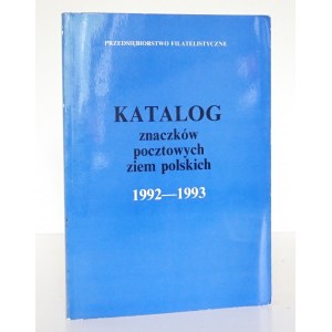 KATALOG DER POSTWERTZEICHEN DER POLNISCHEN LÄNDER 1992-1993