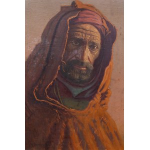 Konstanty Ševčenko (1910 Varšava-1991 tamtiež), Portrét beduína