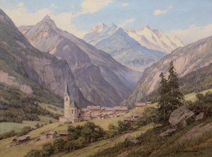 Ernst Carl Walter Retzlaff (1898 Berlin-1976 Tutzig), Mountain Landscape
