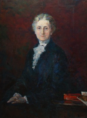 Olga Słomczyńska (1881 Vevey-1941 Paryż), Portret kobiety
