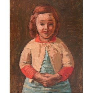 Zygmunt Landau (1898 Łódź - 1962 Tel Aviv), Portrait of a girl