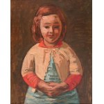 Zygmunt Landau (1898 Łódź - 1962 Tel Aviv), Portret dziewczynki