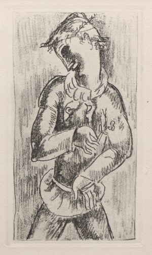 Eugeniusz Zak (1884 Mogilno - 1926 Paryż), Młodzieniec z kwiatkiem
