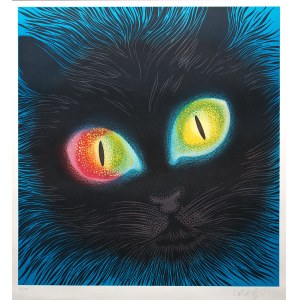 Victor Vasarely (1908 Pécs - 1997 Paríž), mačka