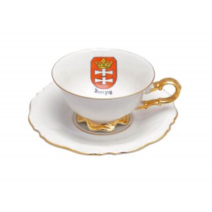 Cup with saucer