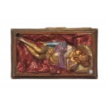Casket with an erotic scene