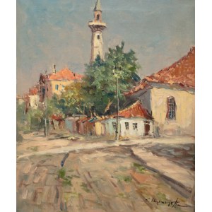 Eugeniusz Dzierzencki (1905 Warsaw - 1990 Sopot), Landscape from Varna