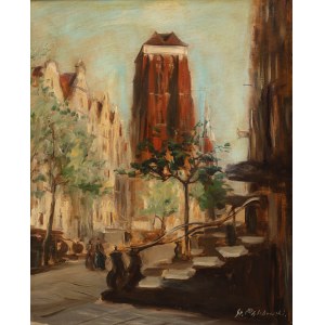 Stanislaw Chlebowski (1890 Braniewo - 1969 Gdansk), Piwna-Straße. Gdańsk