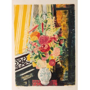 Moses Kisling (1891 Krakau - 1953 Sanary-sur-Mer), Blumen in einer Vase