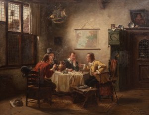 Fritz Wagner (1896 Monachium - 1939 tamże), Rozmowa przy stole