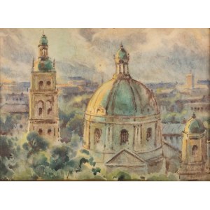 Adam Batycki (1886-1970), Panorama von Lviv