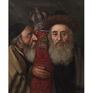 Konstanty Shevchenko (1910 Warsaw-1991 there), Two Rabbis