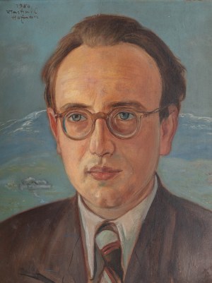 Wlastimil Hofman (1881 Praga - 1970 Szklarska Poręba), Portet Jerzego Horodyńskiego, 1950 r.