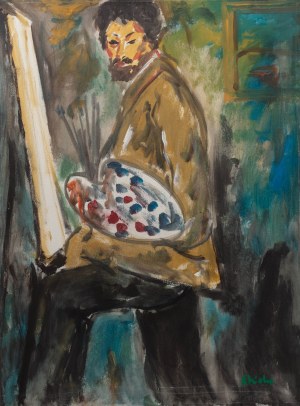 Eugeniusz Eibisch (1896 Lublin - 1987 Warszawa), Mój przyjaciel malarz Nuccio