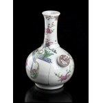 A 'FAMILLE ROSE' PORCELAIN KENDI EWER China, Qing dynasty, Yongzheng period