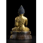 A GILT BRONZE BUDDHA Sino-Tibetan, 19th-20th century