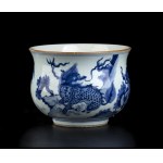 A 'BLUE AND WHITE' PORCELAIN VESSEL China, 19th-20th century