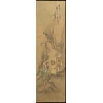 DUE DIPINTI A INCHIOSTRO E COLORI SU SETA CON FIGURE Cina, inizio del XX secolo
