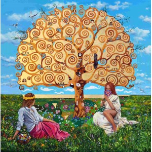Magdalena Kępka, Summer under the golden tree of life from the series Romance with the Master, 2023