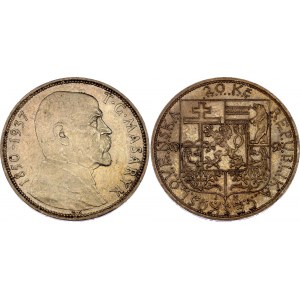 Czechoslovakia 20 Korun 1937