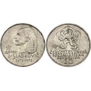 Czechoslovakia 20 Korun 1972