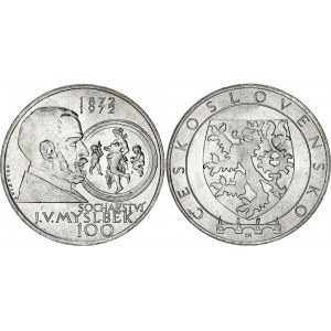 Czechoslovakia 100 Korun 1972 Pattern