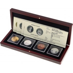 Czech Republic Set of 4 Medals Dedicated to the 400th Anniversary of the Reign of the Czech King Friedrich Palatinate 2020