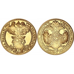 Austrian States Gold Medal Leopold I Holy Roman Emperor 1660 Restrike