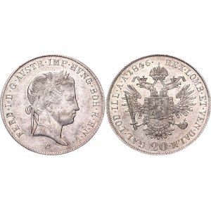 Austria 20 Kreuzer 1846 C