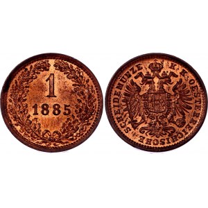 Austria 1 Kreuzer 1885