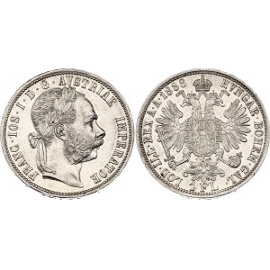 Austria 1 Florin 1888