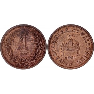 Hungary 1 Filler 1901 Key Date